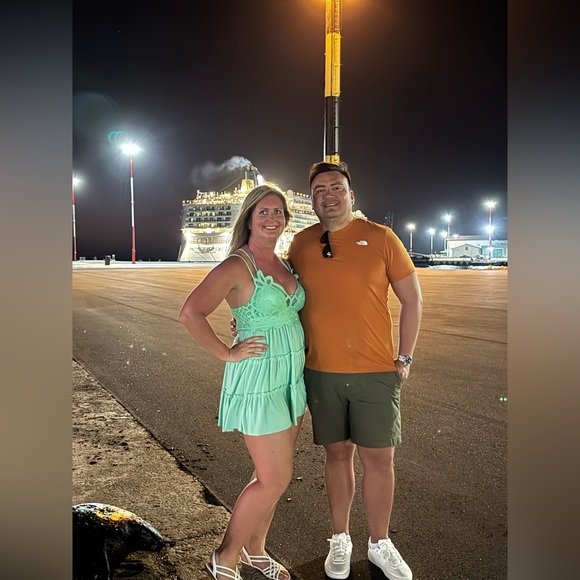 NWOT Zenana mint crochet lace cami dress size medium - Picture 12 of 14